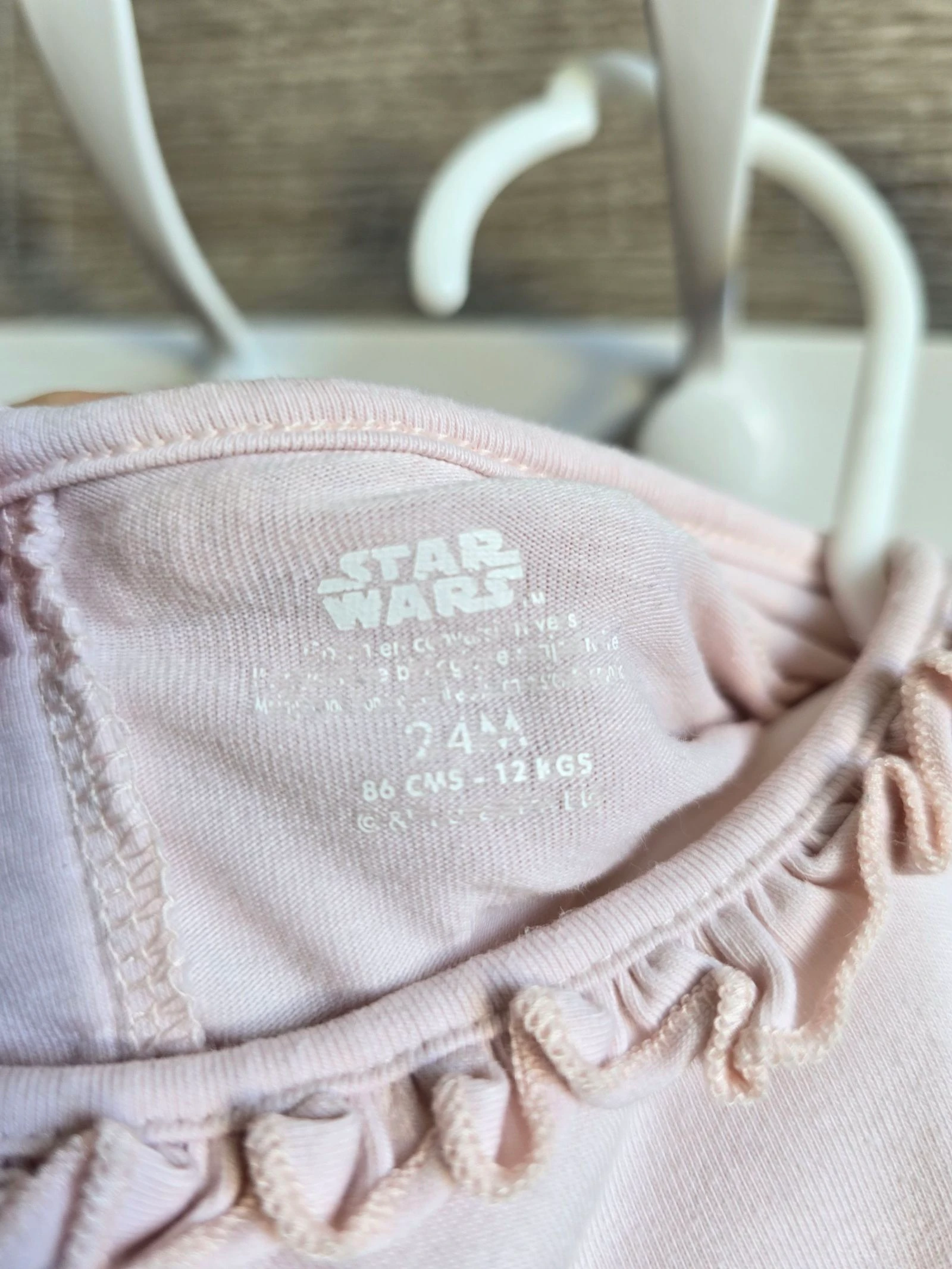 Roupa de Bebê Menina - Body bebê Yoda - Star Wars - 24 meses 86 cm – photo 6